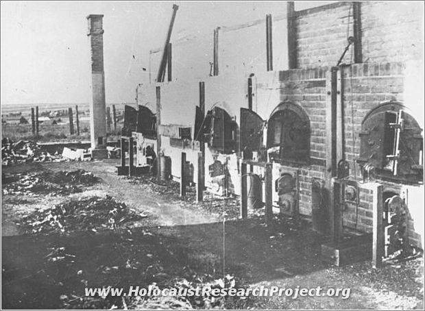 Remnants of the ovens at Majdanek
